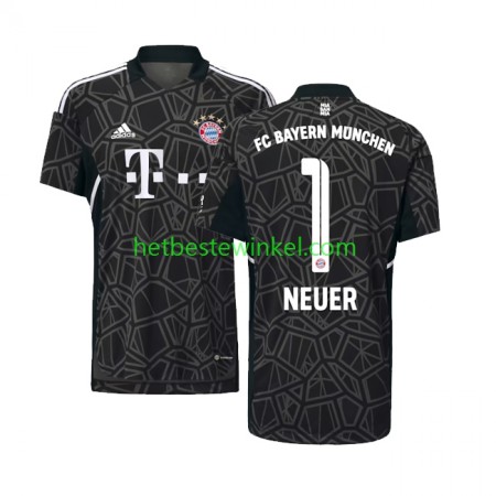 Bayern München Manuel Neuer 1 Voetbalshirts Doelman Uit 2022-23